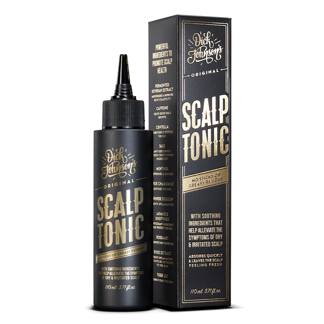 DICK JOHNSON SCALP TONIC – Til Irriteret Hovedbund - klunkevoks.dk